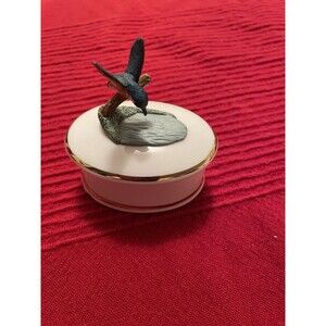 Sterling Classic Fine Bone China Trinket Box